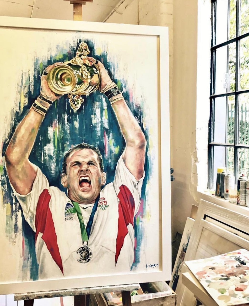 Martin Johnson World Cup 2003 Original