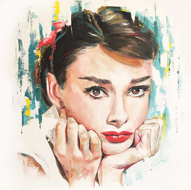 Audrey Hepburn artwork