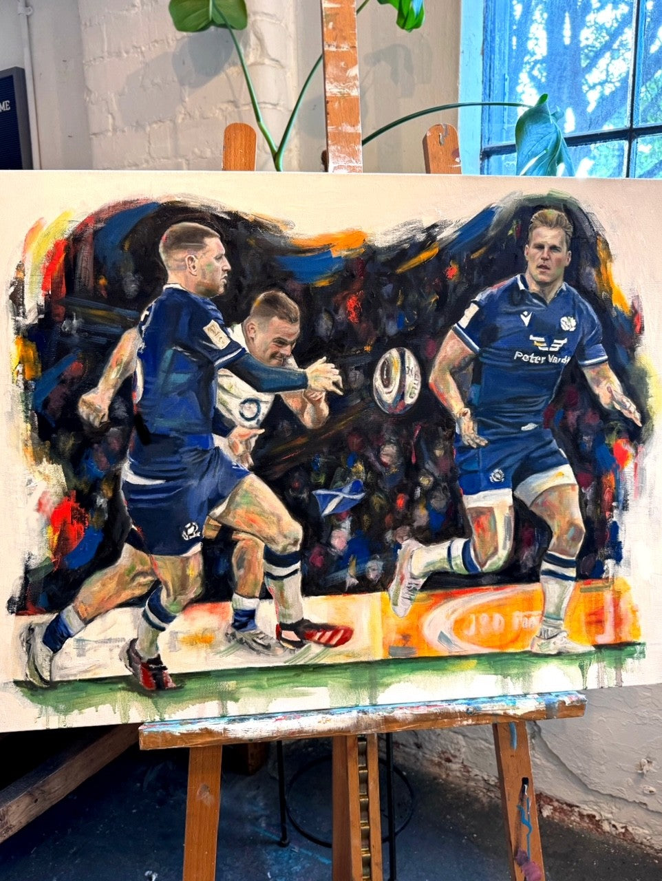Finn and Duhan 2024 Calcutta Cup win